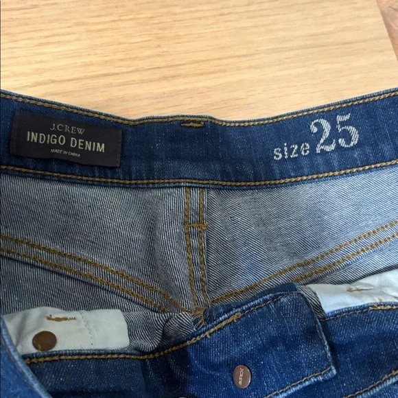 J. Crew Indigo Jean Shorts - Picture 2 of 4